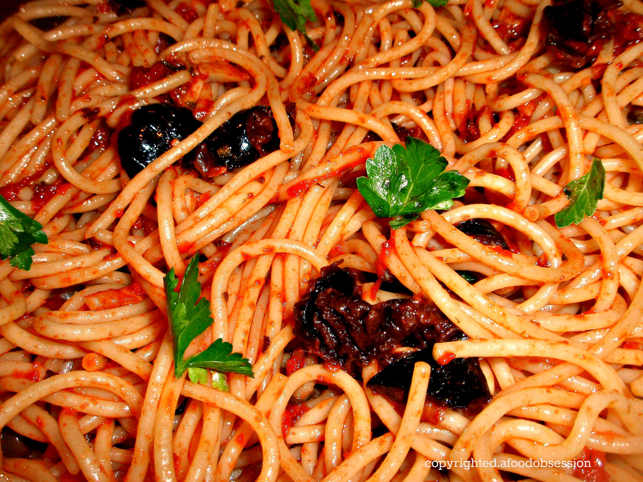 Spaghetti Alla Puttanesca A Gift From Naples Italy Bella Napoli A Food Obsession